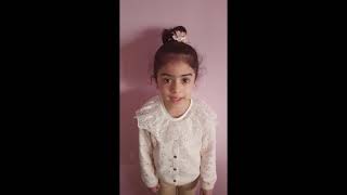 Kanarya İlkokulu Ana Sinifi 12 Mart İsti̇klal Marşi Mesaji