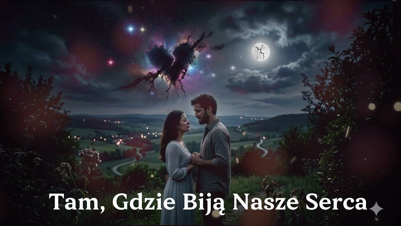 Tam, Gdzie Biją Nasze Serca 💓🌙✨ Miłość, która łączy nawet gdy świat milczy