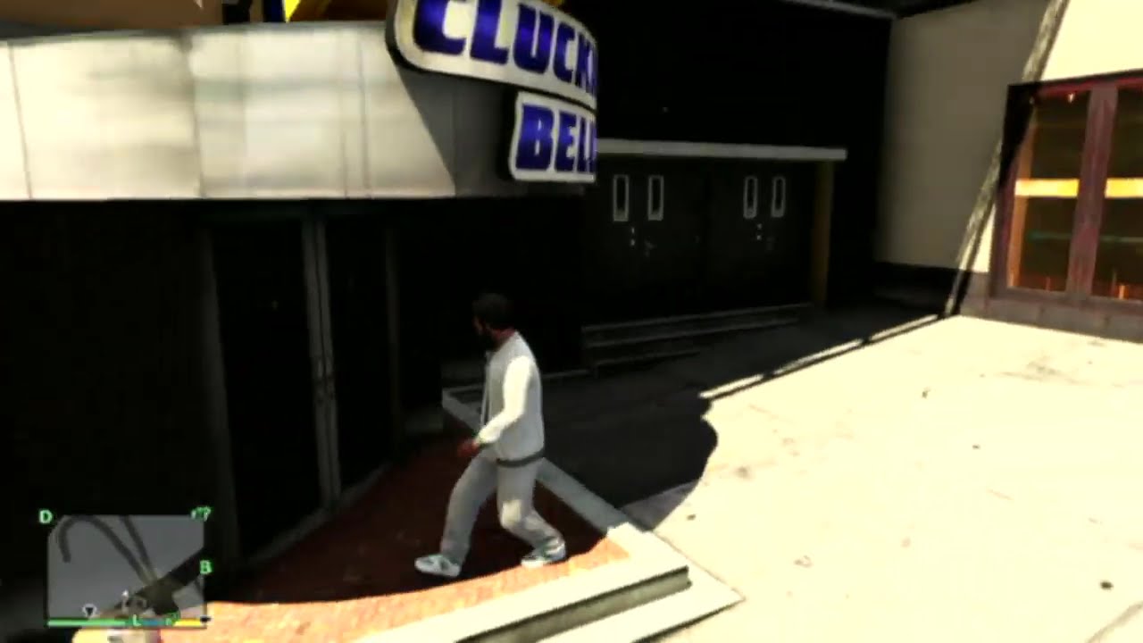 GTA V: Cluckin' Bell Location - YouTube