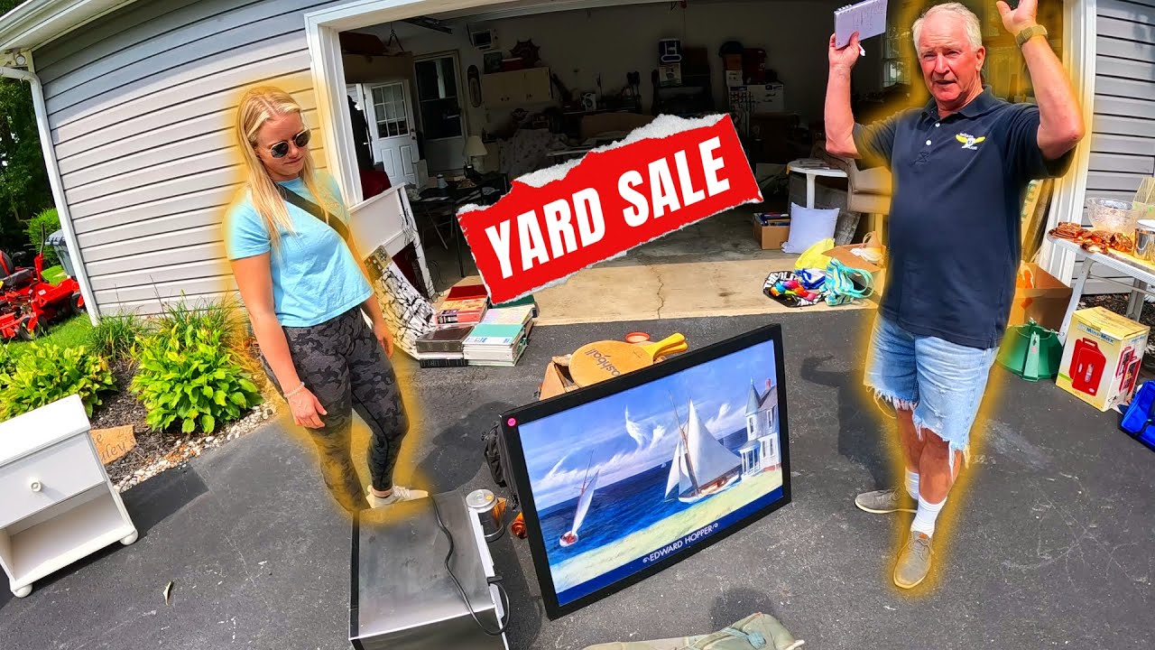 ONCE in a LIFETIME yard sale JACKPOT! - YouTube