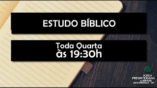 Estudo Bíblico - Rev. Diocélio