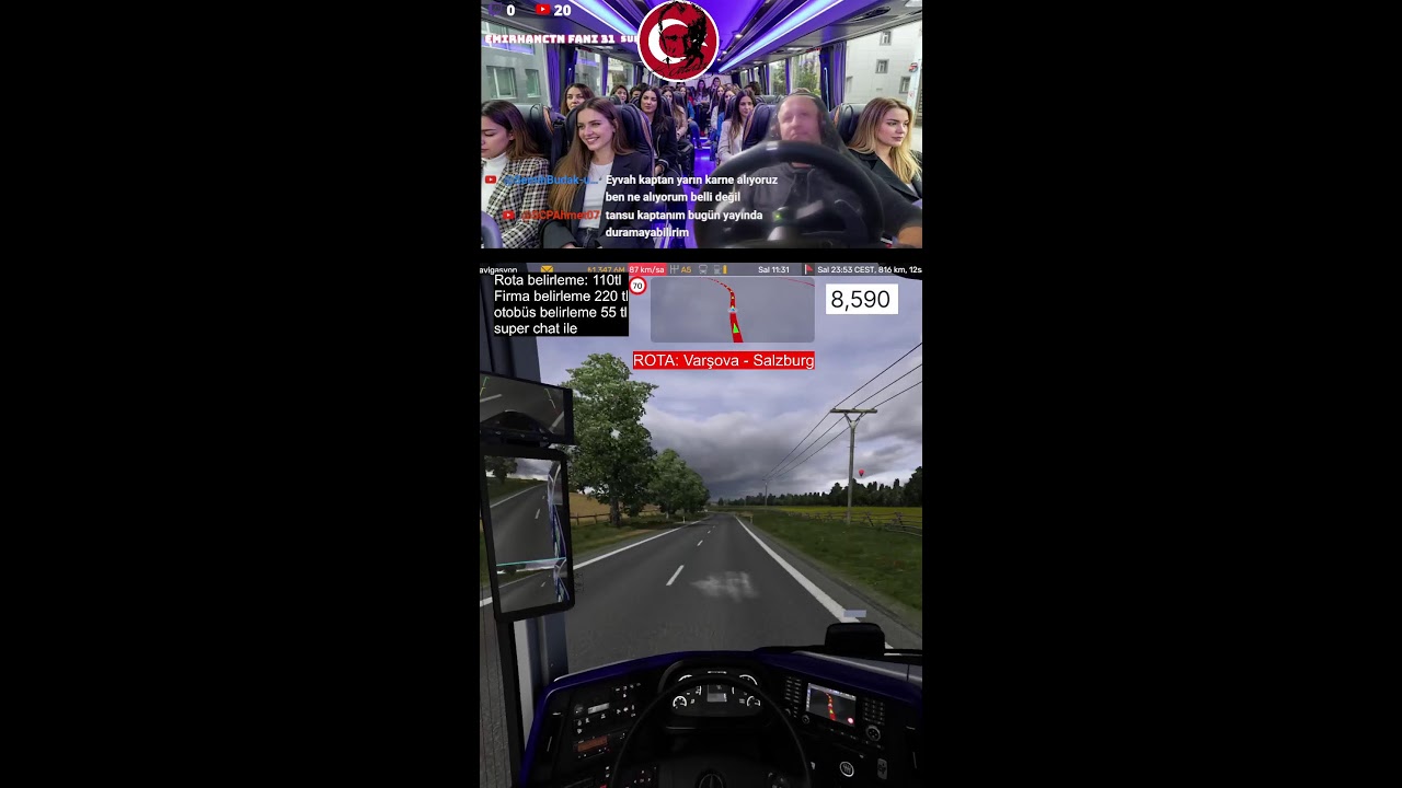Bus Simulator 21 ile şehir içi otobüs taşımacılığı (Portrait)