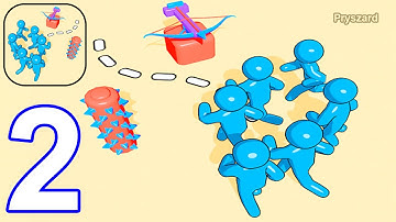 Warline: Merge Battle - Gameplay Walkthrough Part 2 Tutorial Stickman War Army Commander Battle