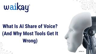 What Is AI Share of Voice (And Why Most Tools Get It Wrong)