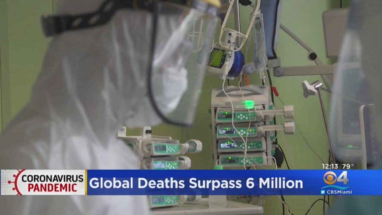 Global Death Toll Surpasses 6 Million For COVID-19 Pandemic Now In 3rd Year