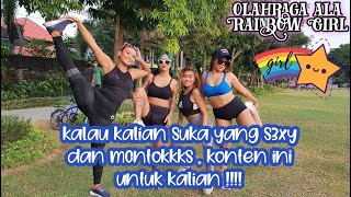 J3P1T 5U4M1,OLAHRAGA BARENG RAINBOW GIRLS BIAR DISAYANG