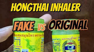 Hongthai Inhaler Fake vs Original - Shocking Differences Avoid Fake Products Now