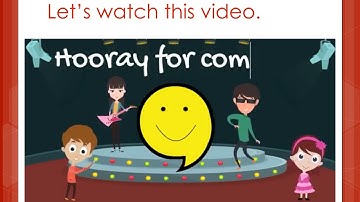 Grade 1 English -Commas in a series