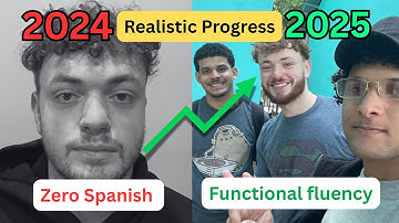 1 YEAR Spanish Progress 🇩🇴 Beginner to Conversationally Fluent | Timelapse