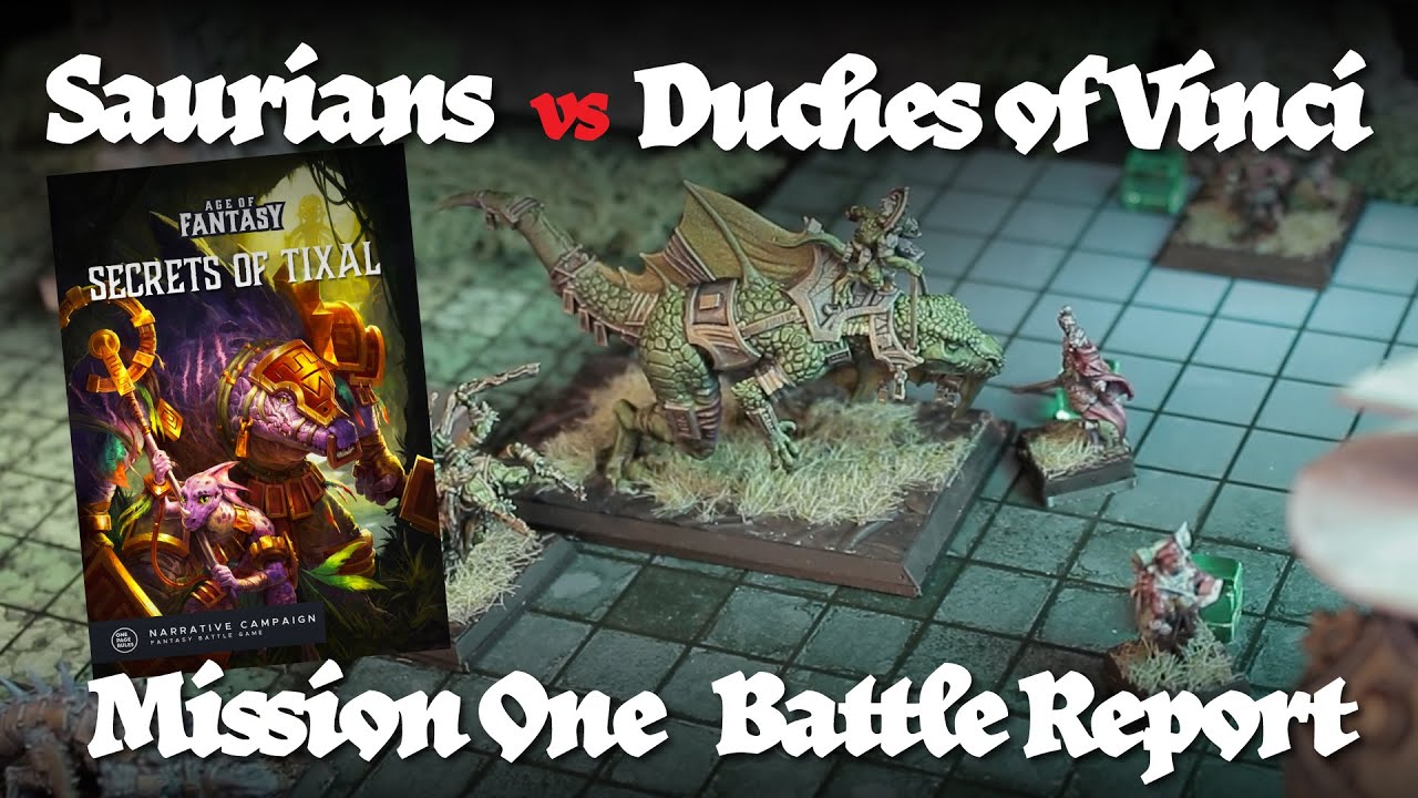 Secrets of Tixal  |  Mission 1  | One Page Rules