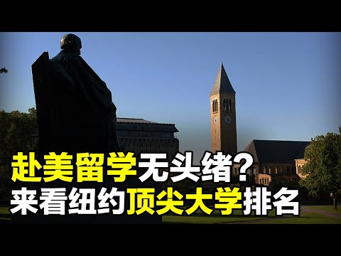 🔥🔥来美国留学去哪里❗ 最新统计纽约顶尖大学排名❗