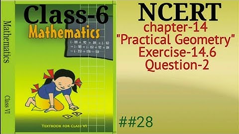 Class-6, ch-14 Ex-14.6 Q-2 Maths.  ##28