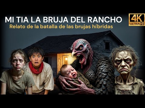 MI TIA LA BRUJA DEL RANCHO / esa maldita bestia se comió a mi hermanita / 4K