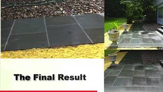 Modern Bluestone Walkway