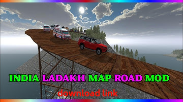 india ladakh map road mod bussid | Ladakh  Bus simulator Indonesia