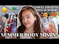 🌴☀️TOP 21 BODY MISTS FOR SUMMER 2022!!☀️🌴BATH & BODY WORKS AND VICTORIA'S SECRET