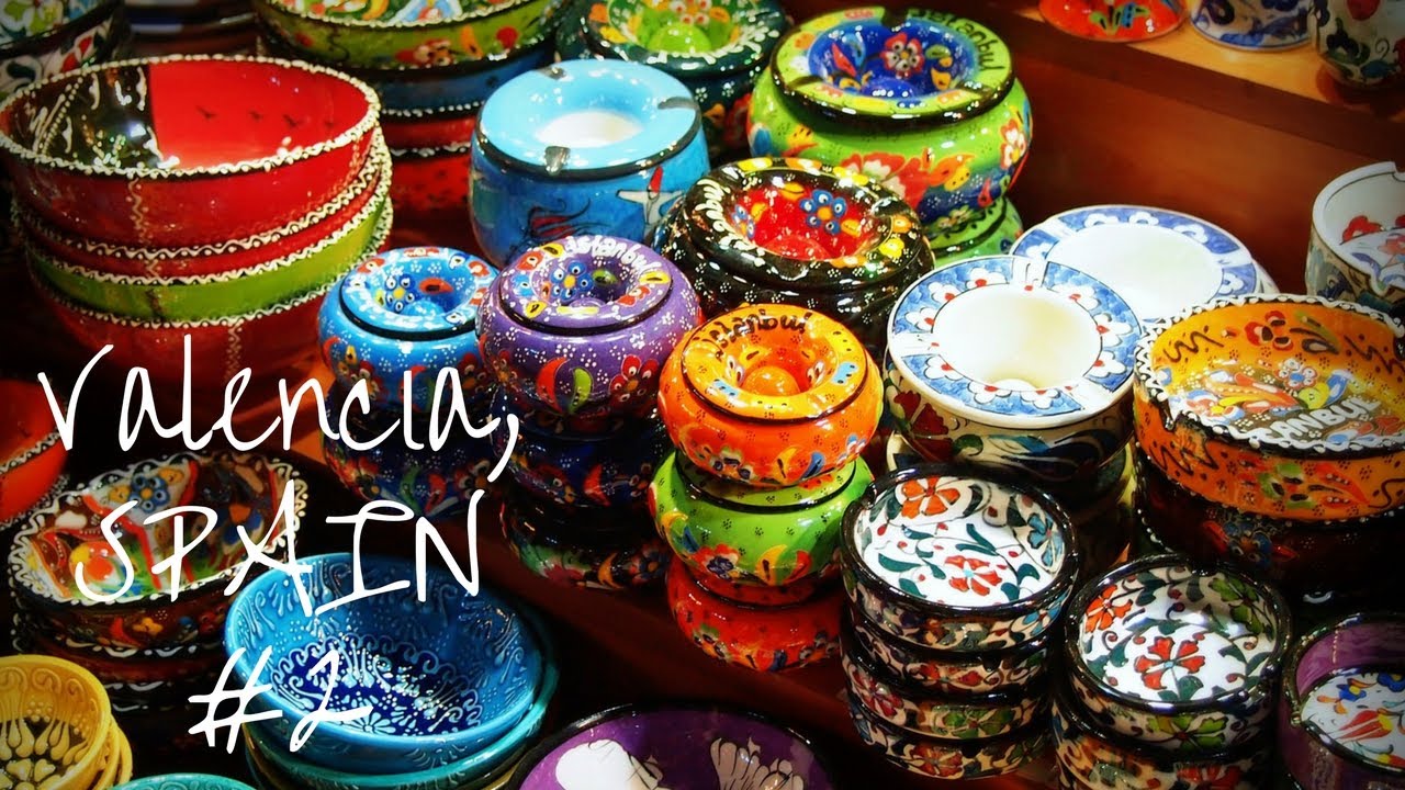 Valencia, Spain Gift stors and Valencia's charm 2 YouTube