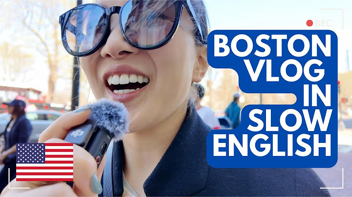 A Day in Boston | Slow English Vlog for Beginner English Learners