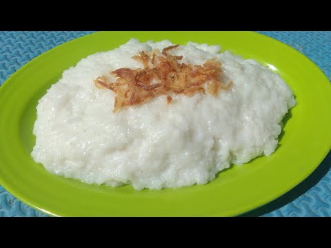 Resep Bubur Tanpa Ayam