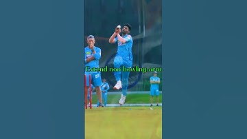 Bowling action anylisis of mayank yadav #cricket#