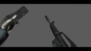 M4A1 Reloading Animation (Studying)