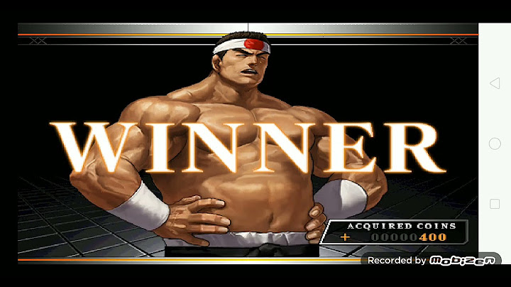 Hướng dẫn chơi king of fighter 98uml