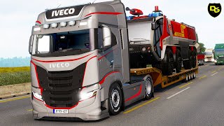 Im neuen Iveco S-Way auf der Autobahn - Euro Truck Simulator 2 #37 - Deutsch screenshot 5