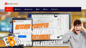 How to Design bitcoin investment website with KYC