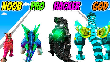 Merge Dragon Run - NOOB vs PRO vs HACKER vs GOD