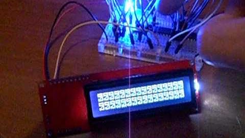 ATmega328 με 16x2 LCD