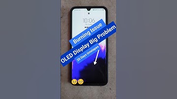 The Burning Issue / OLED Display biggest problem #oled #viral #viralvideo #trending #reels #shorts