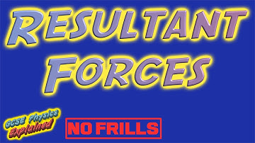 Resultant forces - NO FRILLS (SP2a)