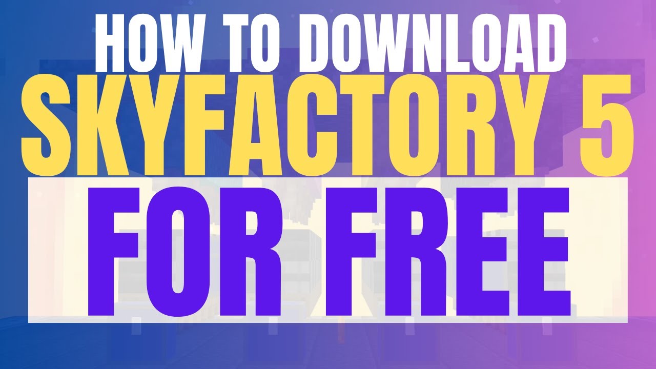 How To Download And Install SkyFactory 5 in Minecraft Java (Step By ...