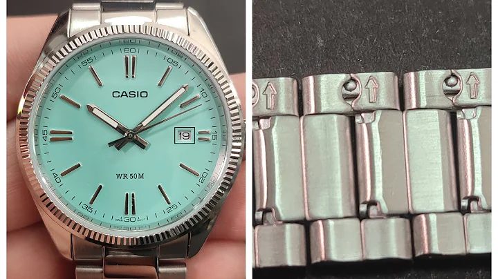 HOW TO RESIZE CASIO TIFFANY BRACELET | MTP 1302 LINKS REMOVE