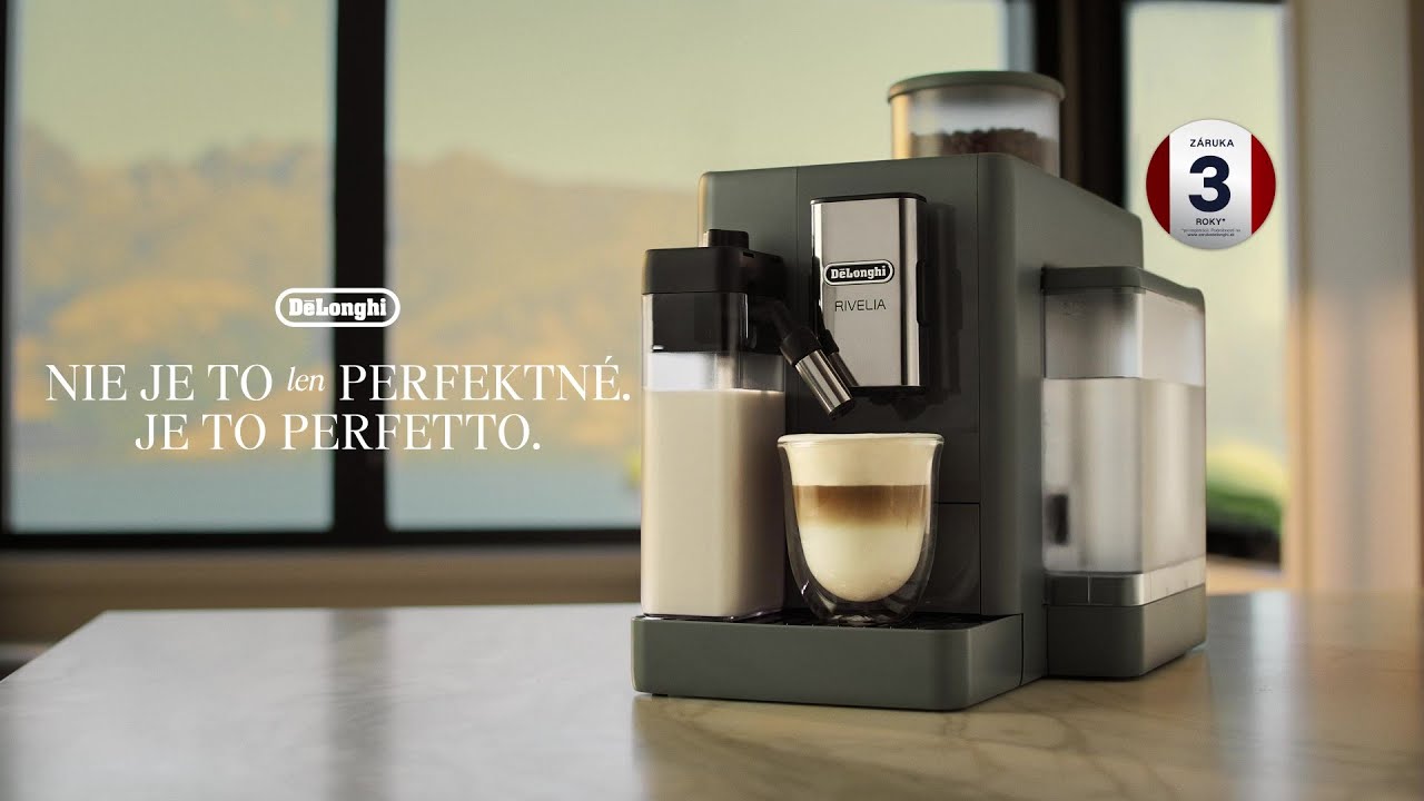De'Longhi Global — De'Longhi PERFETTO - Perfektná káva jedným dotykom (YouTube video ad)