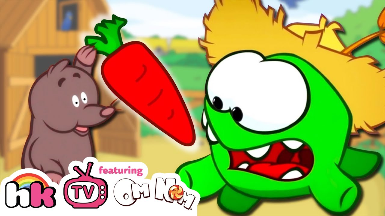 ⁣Om Nom Stories- Dream job - Farmer | Funny Cartoons For Kids By HooplaKidz TV