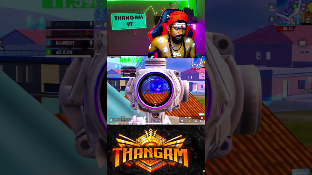 🔴Thangam YT LIVE 💥 | PC 🖥️ & iPad 📱 Gaming 🎮 | Facecam 😎 Handcam ✋#madan #madanop #bgmi #thangamyt||
