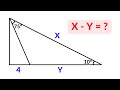 Many students failed to solve this tricky geometry problem  2 different methods