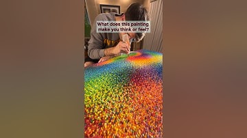 This painting took 800+ hours and it was worth every second #patience #fineart