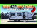 SHORTEST 2-Axle Toy Hauler!! 2022 Grey Wolf 18RR Black Label Edition!