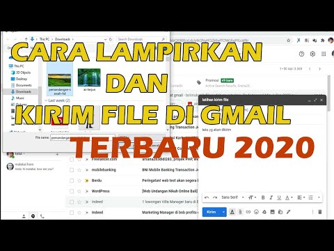 Video: Cara Melampirkan File Dalam Email