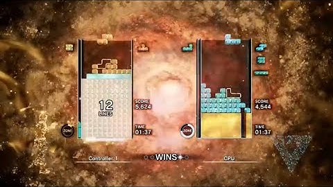 [TETRIS Effect Connected] Connected VS | Zone Battle: GamePlay