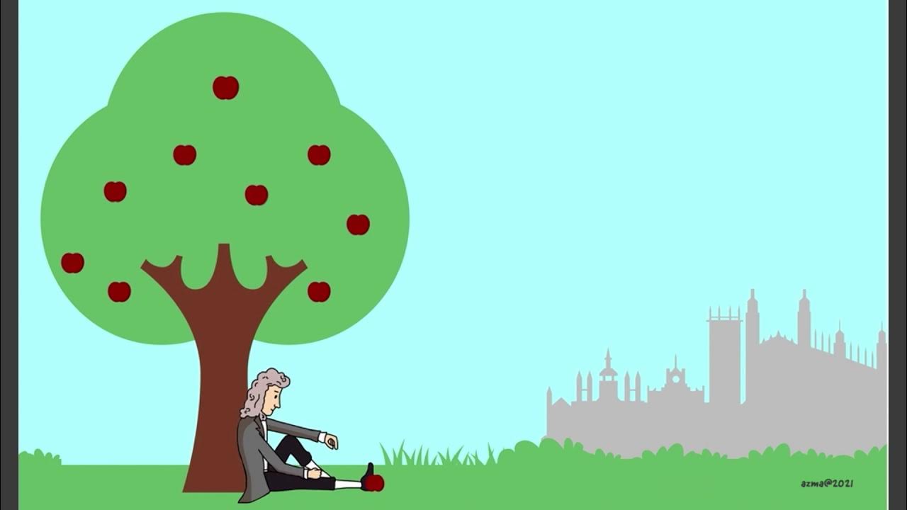 Newton: Apple and Gravity - YouTube