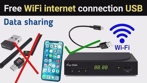 Mpeg4 set box me wifi kaise connect kare || DD Free Dish Hd Set Top Box