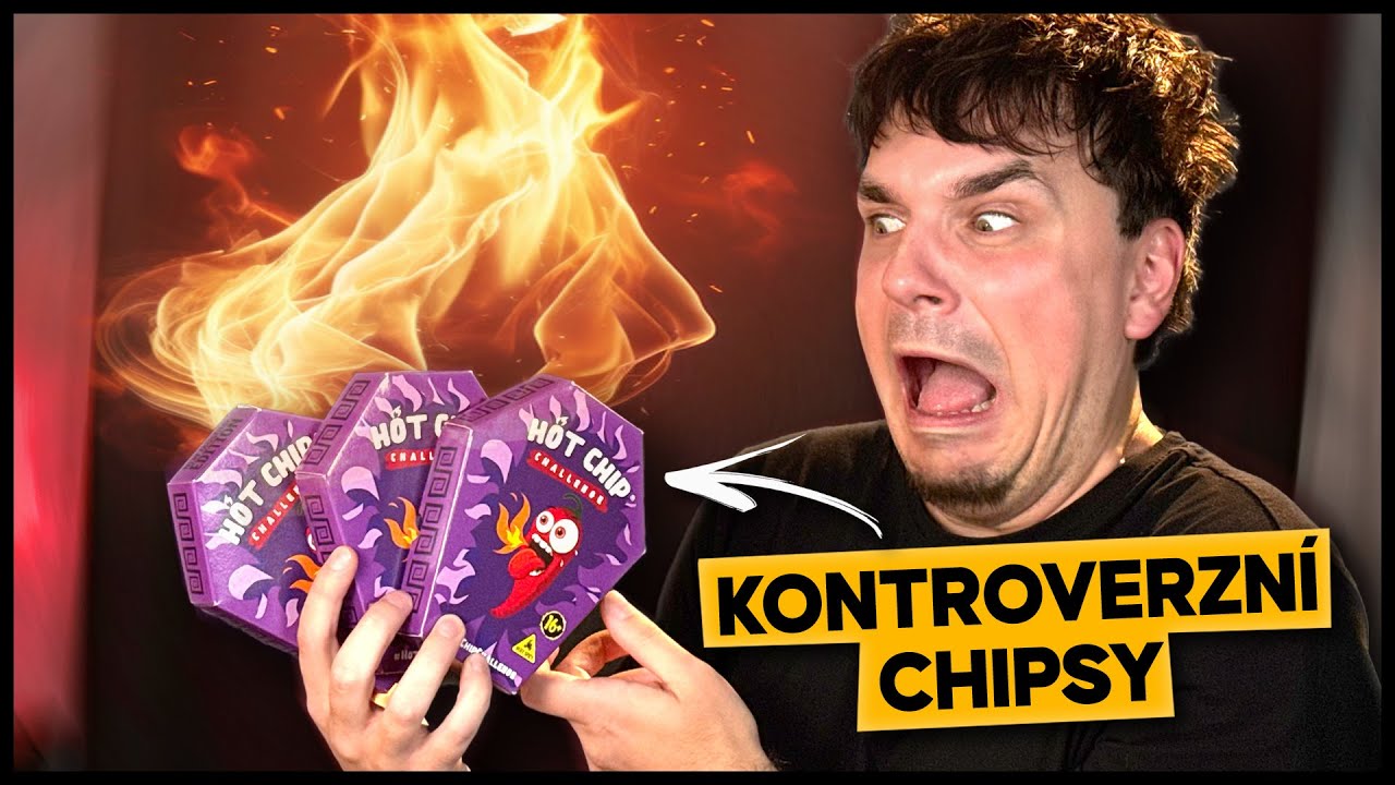 NOVÝ NEJPÁLIVĚJŠÍ CHIPS! (Hot chip challenge)