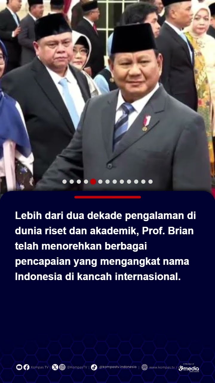 Profil Brian Yuliarto, Guru Besar ITB yang Resmi Ditunjuk Jadi Mendikti Saintek #mendiktisaintek