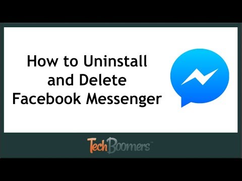 Video: Zal het verwijderen van Facebook Messenger verwijderen?