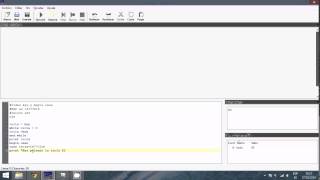 Lenguaje Basic 256. Función key y comando begin case