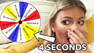 Information MAKEUP ROULETTE!! TIME PRESSURE CHALLENGE *OMG* | AMY COOMBES News