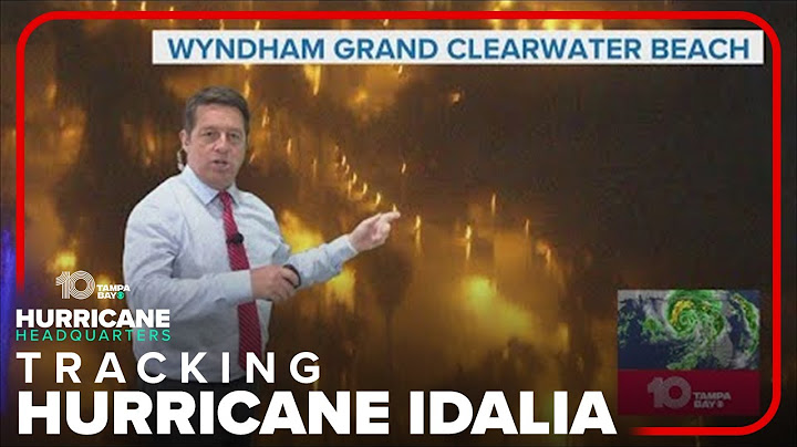 Tracking the Tropics: 4 a.m. Aug. 30 | Clearwater Beach roads flooded